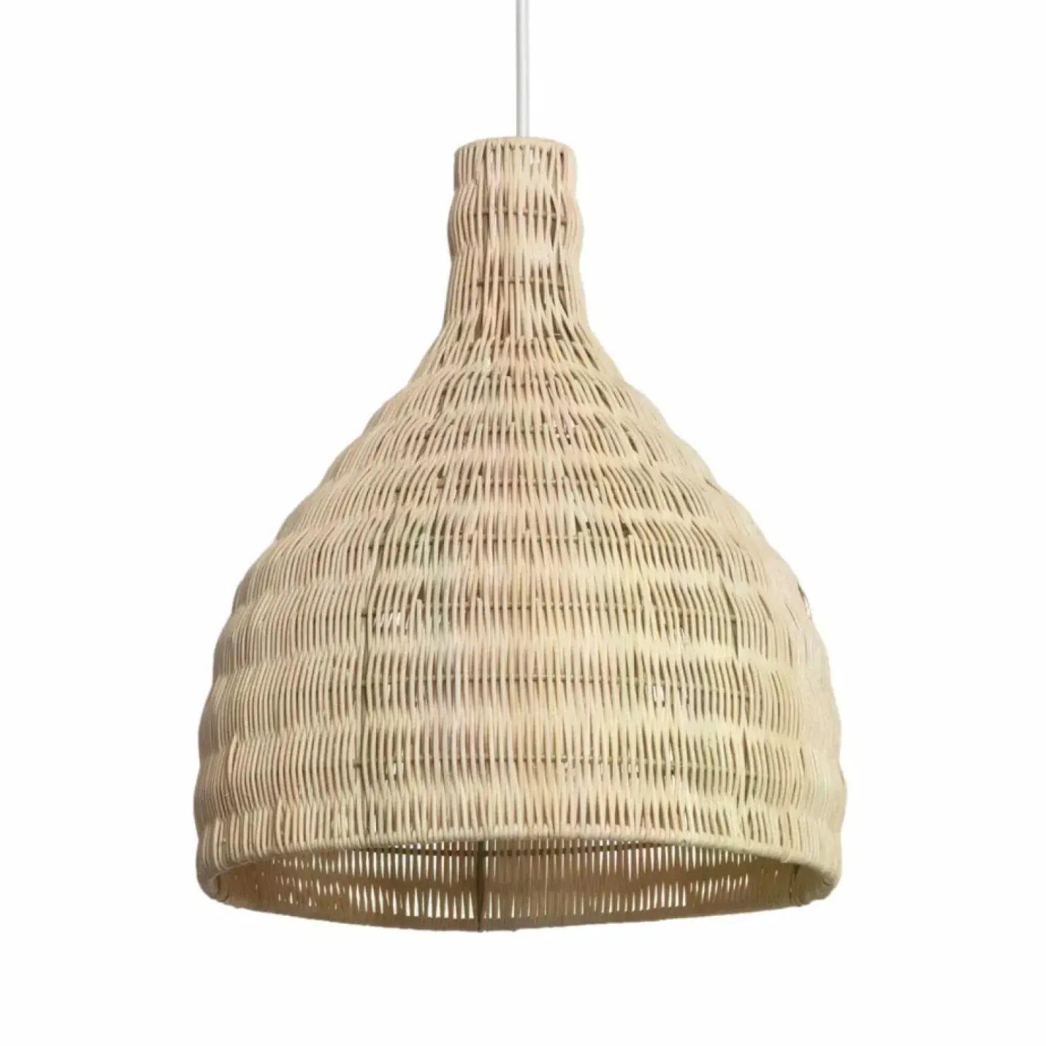 Outlet Sklep Kaja Lampa wisząca w stylu naturalnym ABR-LW8-BH-E27 BOHO | Kaja brązowy