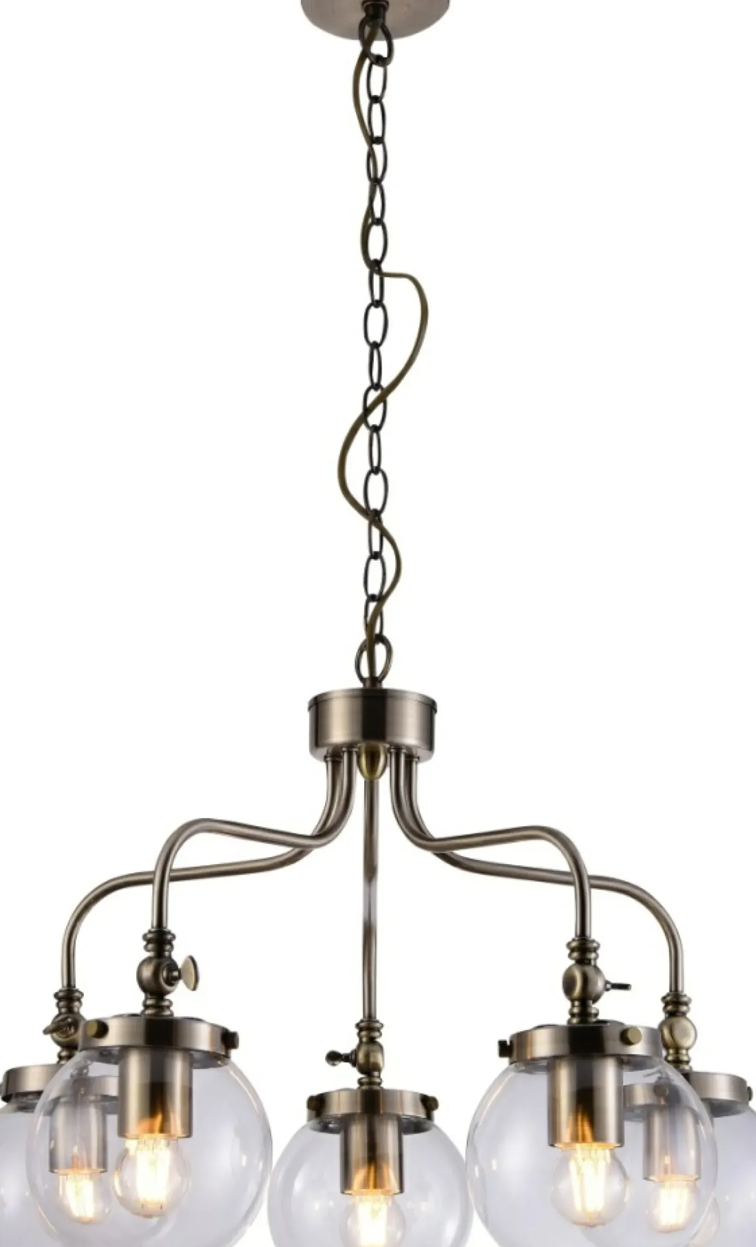 Clearance Sklep Kaja Lampa wisząca w stylu przemysłowym 35-70876 BALLET | Kaja Oświetlenie patyna