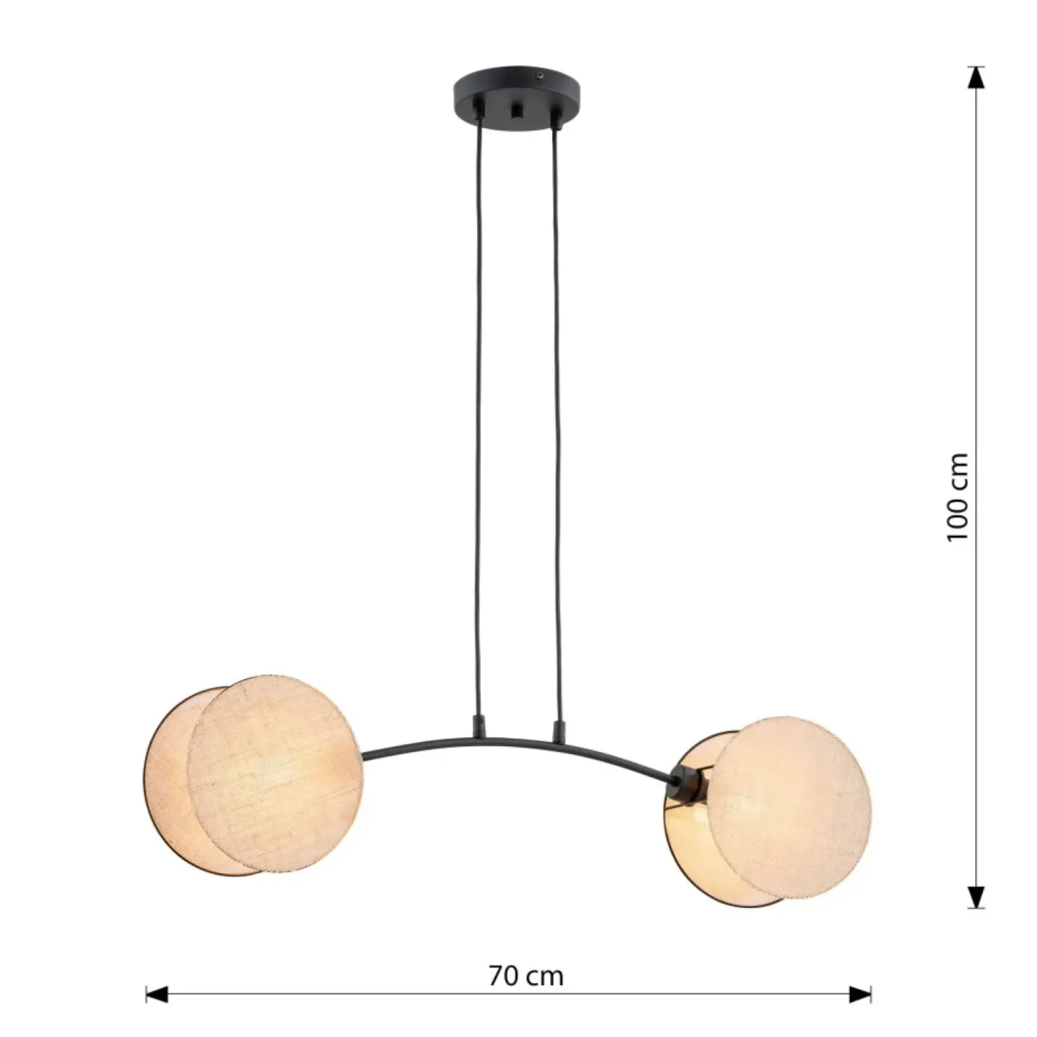 Sale Sklep Kaja Lampa wisząca w stylu rustykalnym 1328/2 MOTIF | Kaja Oświetlenie