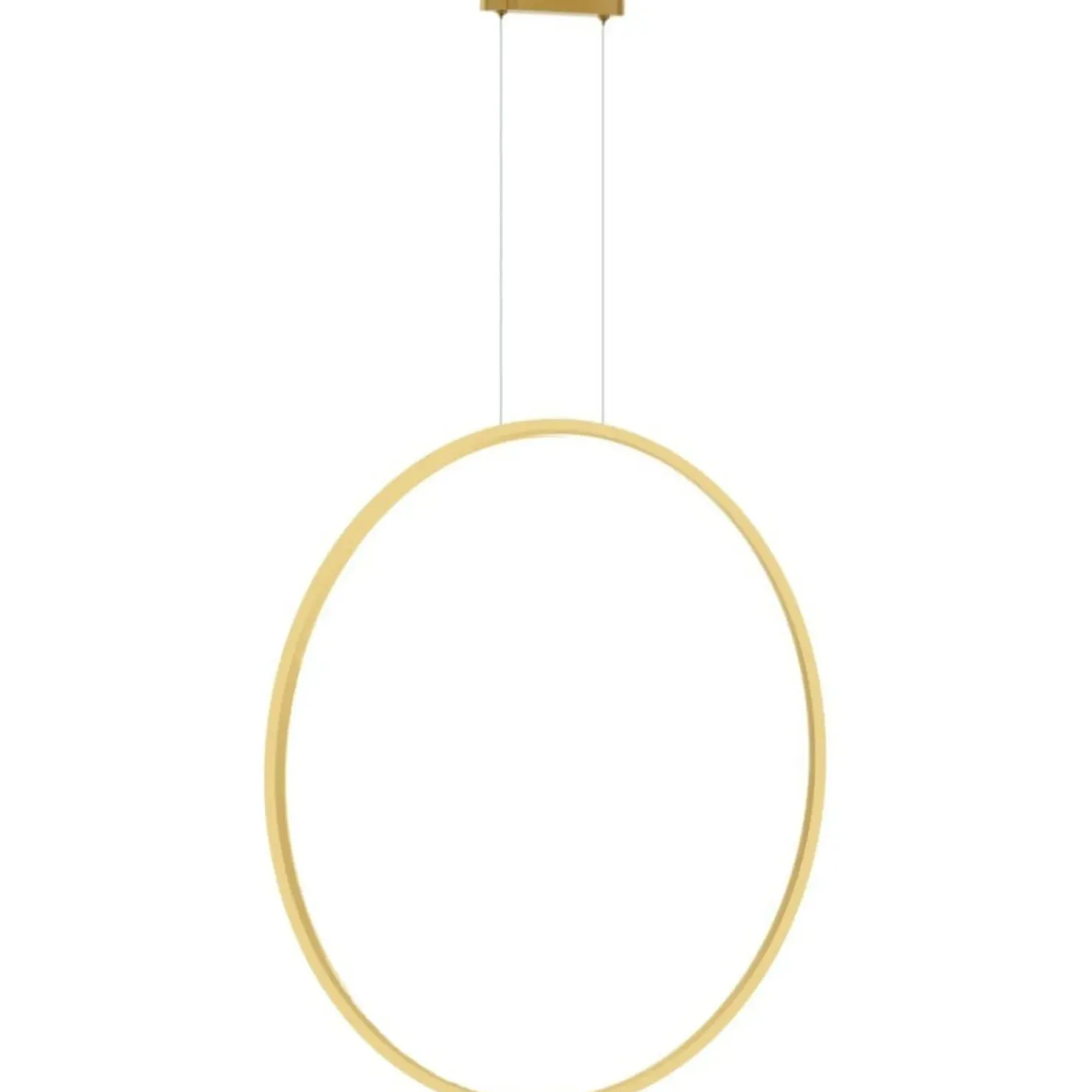Cheap Sklep Kaja Lampa wisząca w złotym kolorze, ledowa ML8857 z serii SATURNO | Kaja Oświetlenie