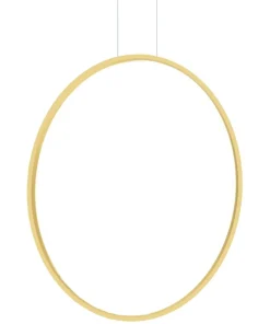 Cheap Sklep Kaja Lampa wisząca w złotym kolorze, ledowa ML8857 z serii SATURNO | Kaja Oświetlenie