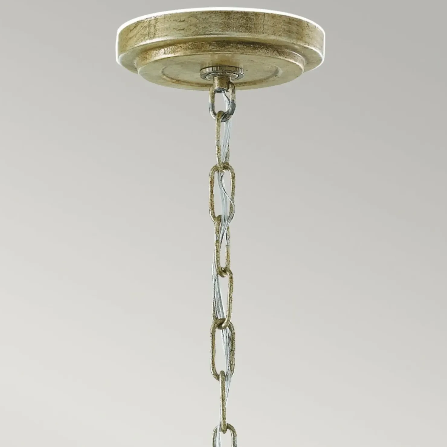 Lampa wisząca, świecznik w kloszu FE-ARGENTO-P z serii ARGENTO*Sklep Kaja Clearance