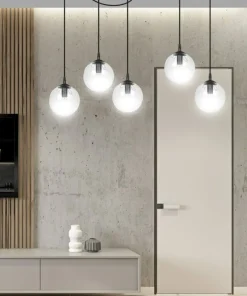 Sale Sklep Kaja Lampa wisząca z 5 kloszami dająca dużo światła 936/5 | Kaja