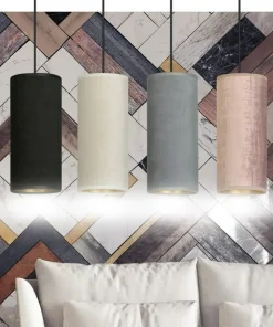Lampa wisząca z abażurami w różnych kolorach 1068/4 BENTE | Kaja*Sklep Kaja Hot
