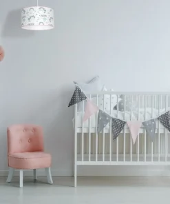 Discount Sklep Kaja Lampa wisząca z abażurem, do pokoju dziecka MLP4941 z serii UNICORN | Kaja Oświe