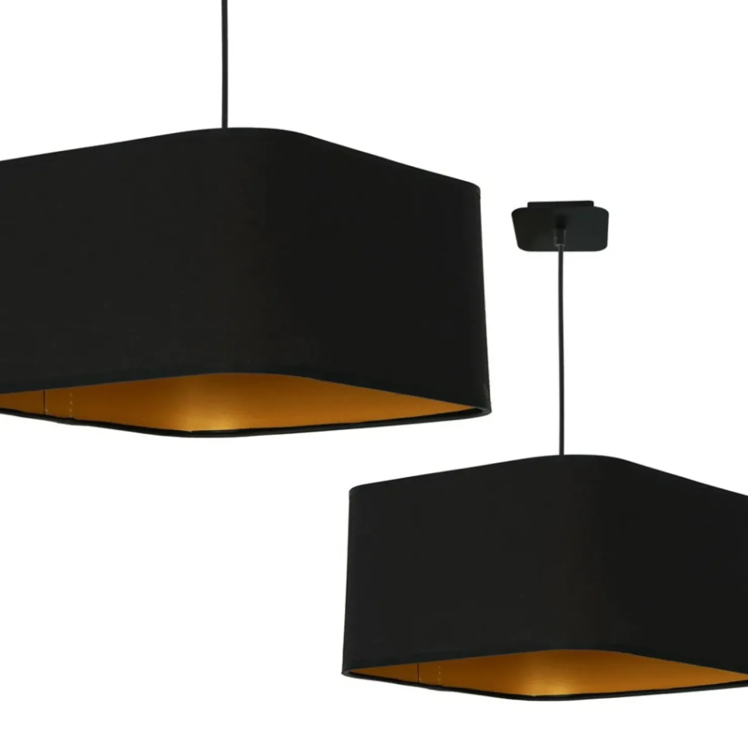 Discount Sklep Kaja Lampa wisząca z abażurem w stylu hotelowym ML6368 NAPOLI | Kaja