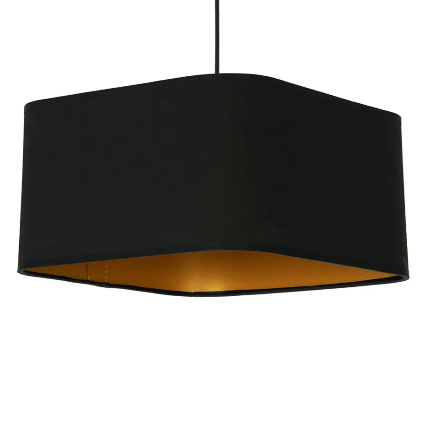 Discount Sklep Kaja Lampa wisząca z abażurem w stylu hotelowym ML6368 NAPOLI | Kaja