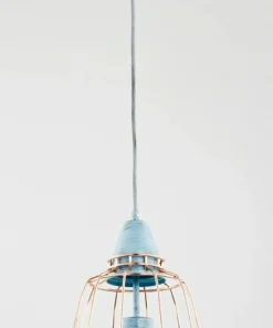 Cheap Sklep Kaja Lampa wisząca z żarówką w złotej klatce AL 60379 | Kaja