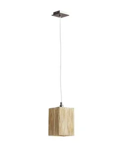 Fashion Sklep Kaja Lampa wisząca z beżowym abażurem AL 16621 PETER | Kaja Oświetlenie