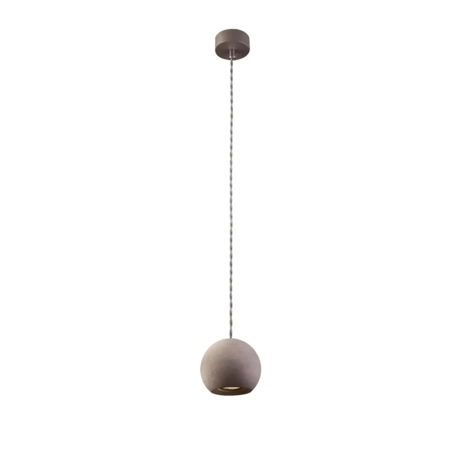 Cheap Sklep Kaja Lampa wisząca z betonowym, kulistym kloszem 9696 | Kaja Oświetlenie szary