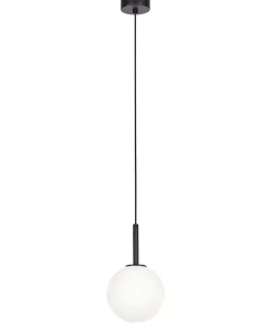 Discount Sklep Kaja Lampa wisząca z białym kloszem do sypialni K-4885 FARO | Kaja