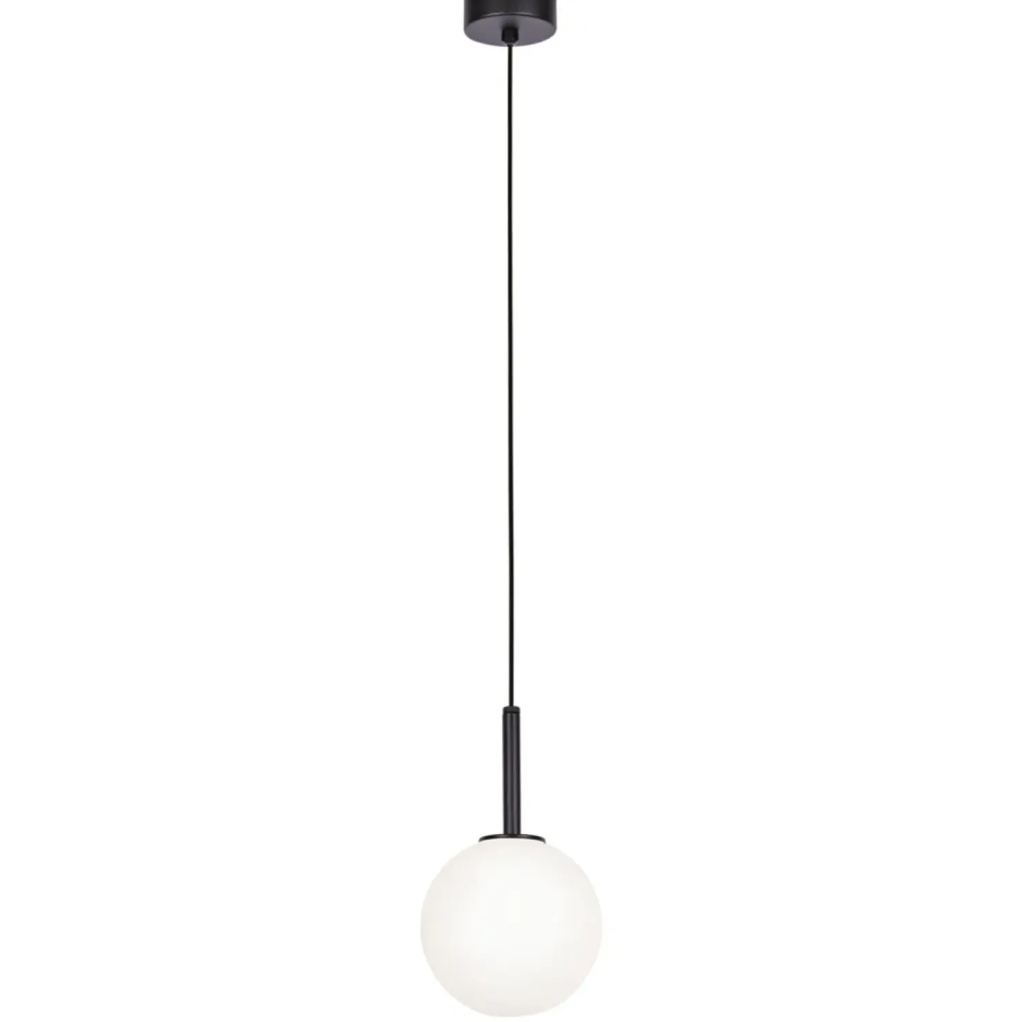 Discount Sklep Kaja Lampa wisząca z białym kloszem do sypialni K-4885 FARO | Kaja
