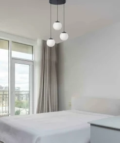Hot Sklep Kaja Lampa wisząca z białymi matowymi kloszami K-4746 | Kaja Oświetlenie