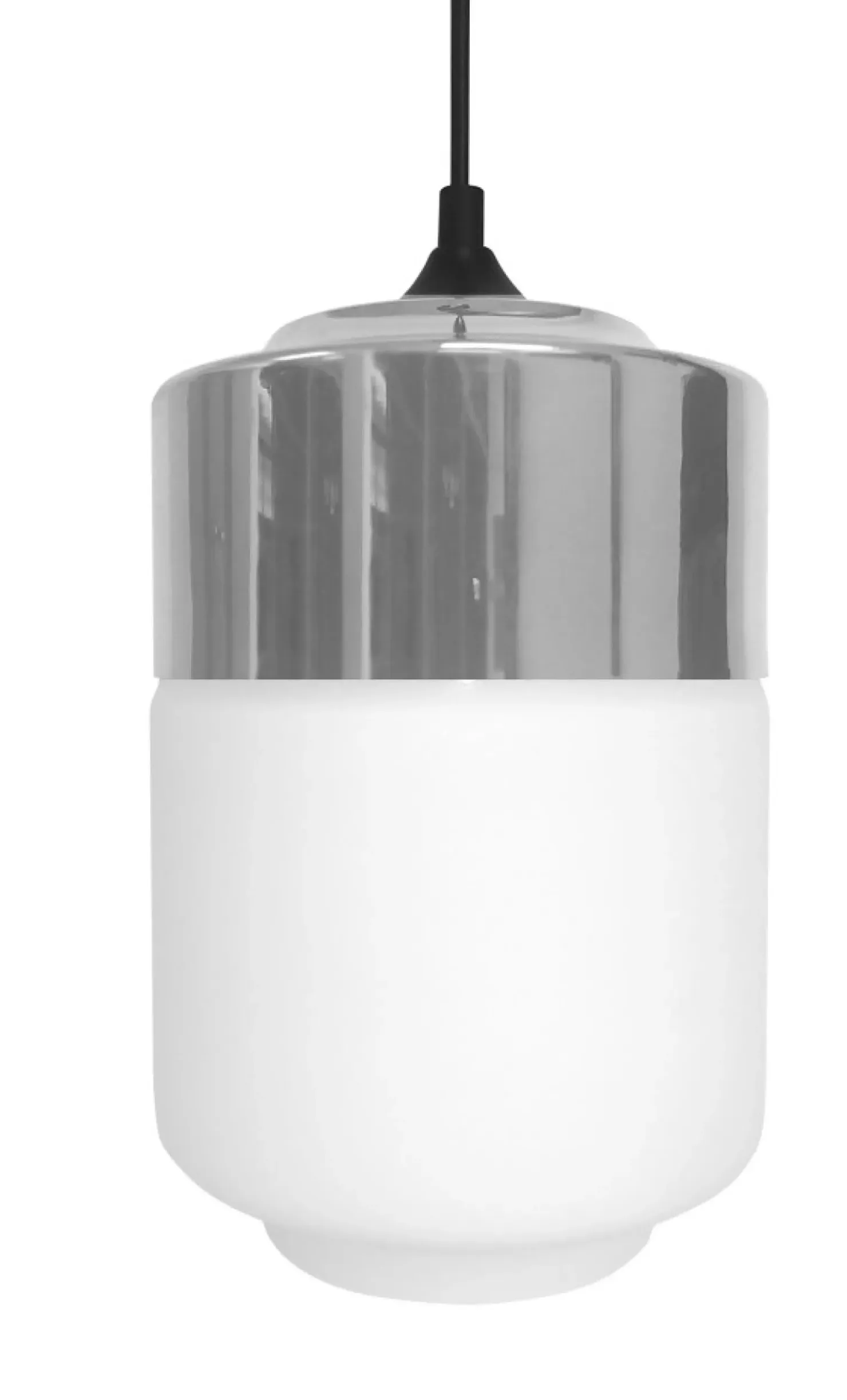 Lampa wisząca z chromowanym zdobieniem 31-40541 MASALA | Kaja*Sklep Kaja Outlet