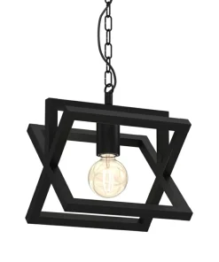 Sale Sklep Kaja Lampa wisząca z czarną ramką, styl industrialny MLP8562 z serii ARNOLD | Kaja Oś