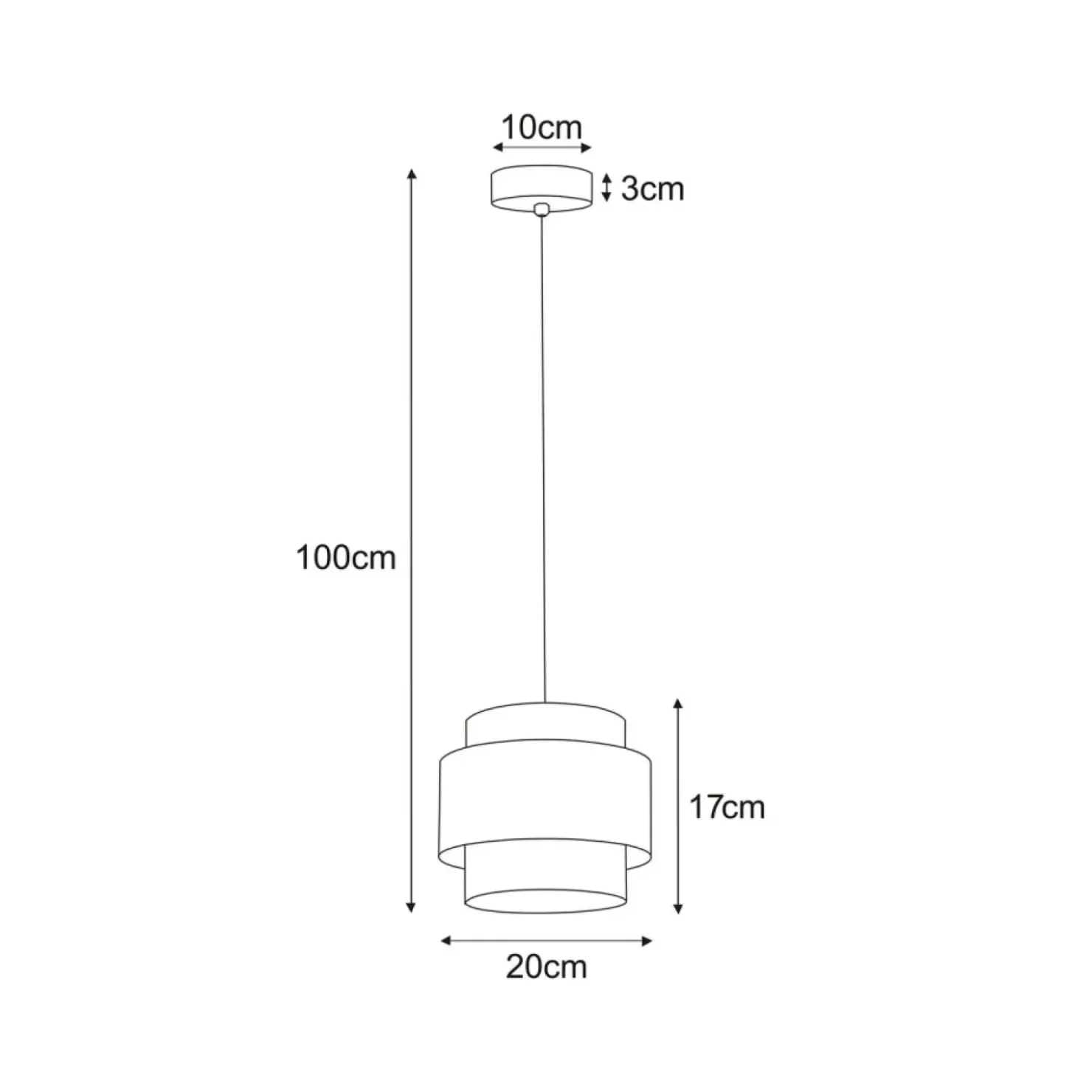 Lampa wisząca z czarno-szarym abażurem K-5170 z serii ETELA | Kaja*Sklep Kaja Hot