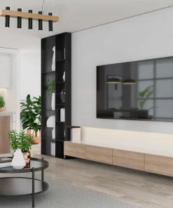 Store Sklep Kaja Lampa wisząca z mi tubami na trzonek GU10 MLP5511 z serii WEST | Kaja Oświ czarny