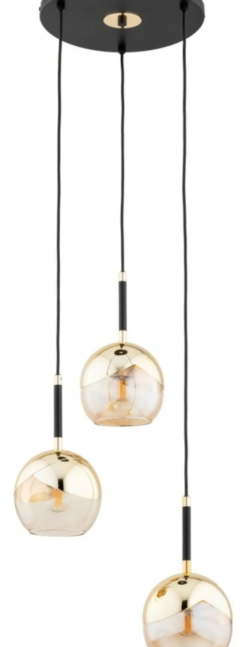Best Sale Sklep Kaja Lampa wisząca z dekoracyjnymi kloszami AL 62452 z serii PRADA | Kaja Oświetlenie