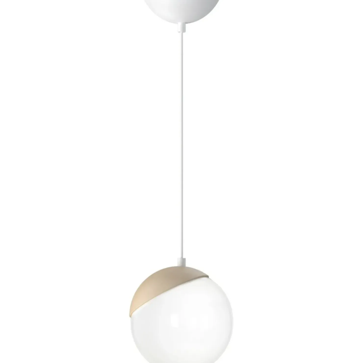 Store Sklep Kaja Lampa wisząca z dekoracyjnym podkloszem MLP5424 z serii SFERA WOOD | Kaja Oświet
