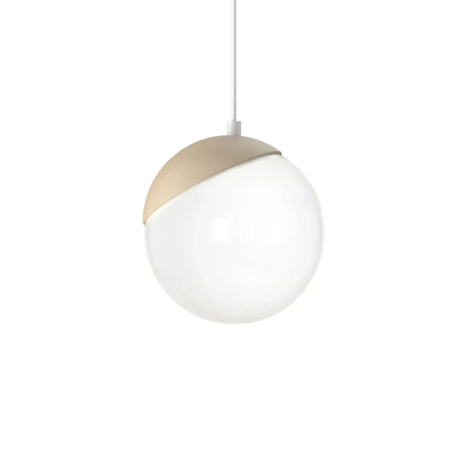 Store Sklep Kaja Lampa wisząca z dekoracyjnym podkloszem MLP5424 z serii SFERA WOOD | Kaja Oświet