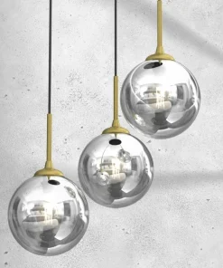 Cheap Sklep Kaja Lampa wisząca z dekoracyjnymi kloszami MLP8416 z serii REFLEX | Kaja Oświetlenie