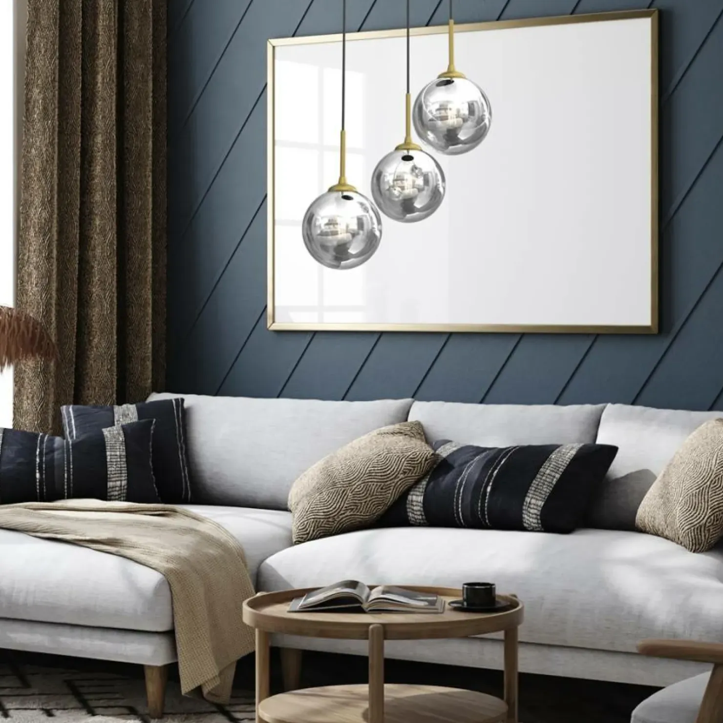 Cheap Sklep Kaja Lampa wisząca z dekoracyjnymi kloszami MLP8416 z serii REFLEX | Kaja Oświetlenie