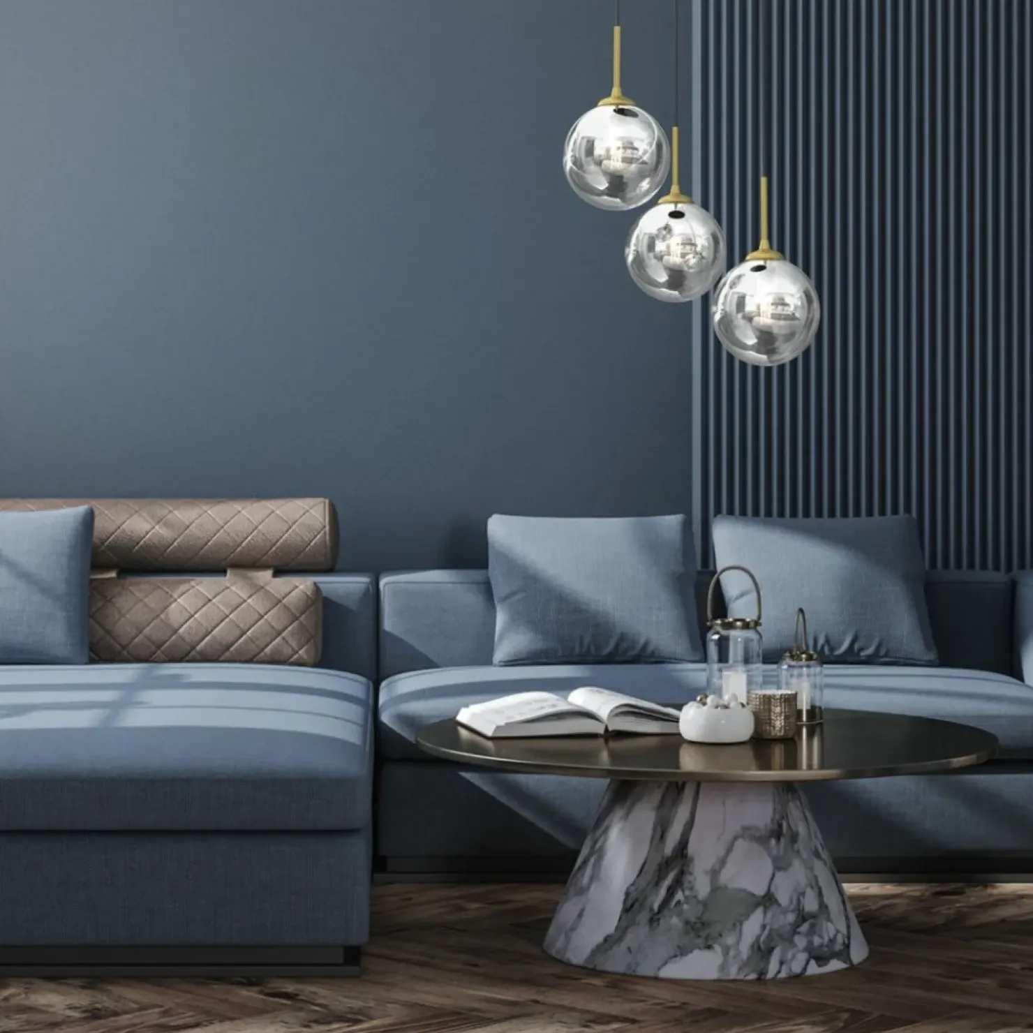 Cheap Sklep Kaja Lampa wisząca z dekoracyjnymi kloszami MLP8416 z serii REFLEX | Kaja Oświetlenie