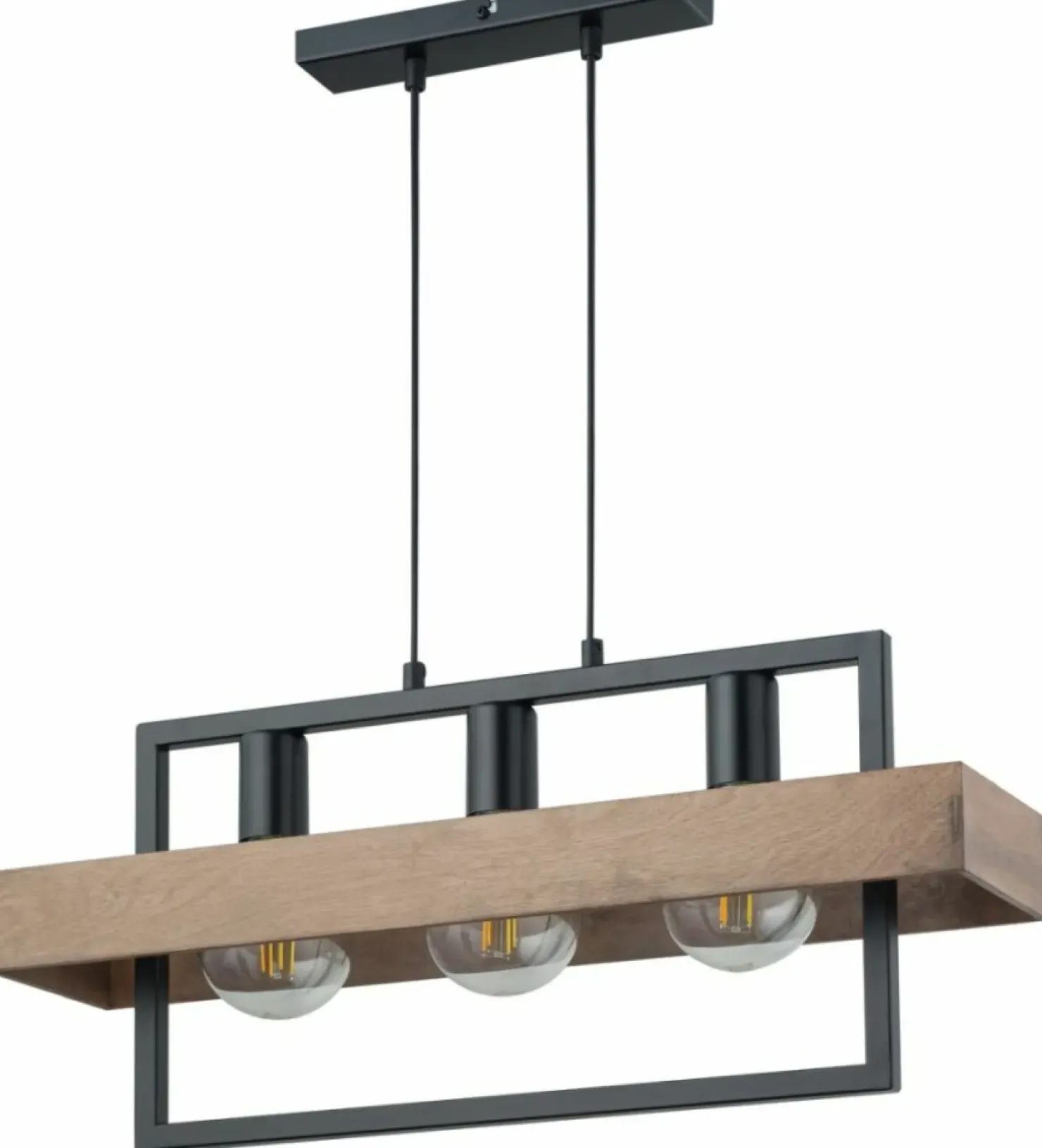 Cheap Sklep Kaja Lampa wisząca z dodatkiem drewna, nad stół SIG 32217 z serii ROBIN