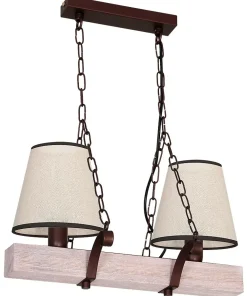 Lampa wisząca z drewnem E27 LX 42-8727 ADRIA | Kaja Oświetlenie*Sklep Kaja Hot