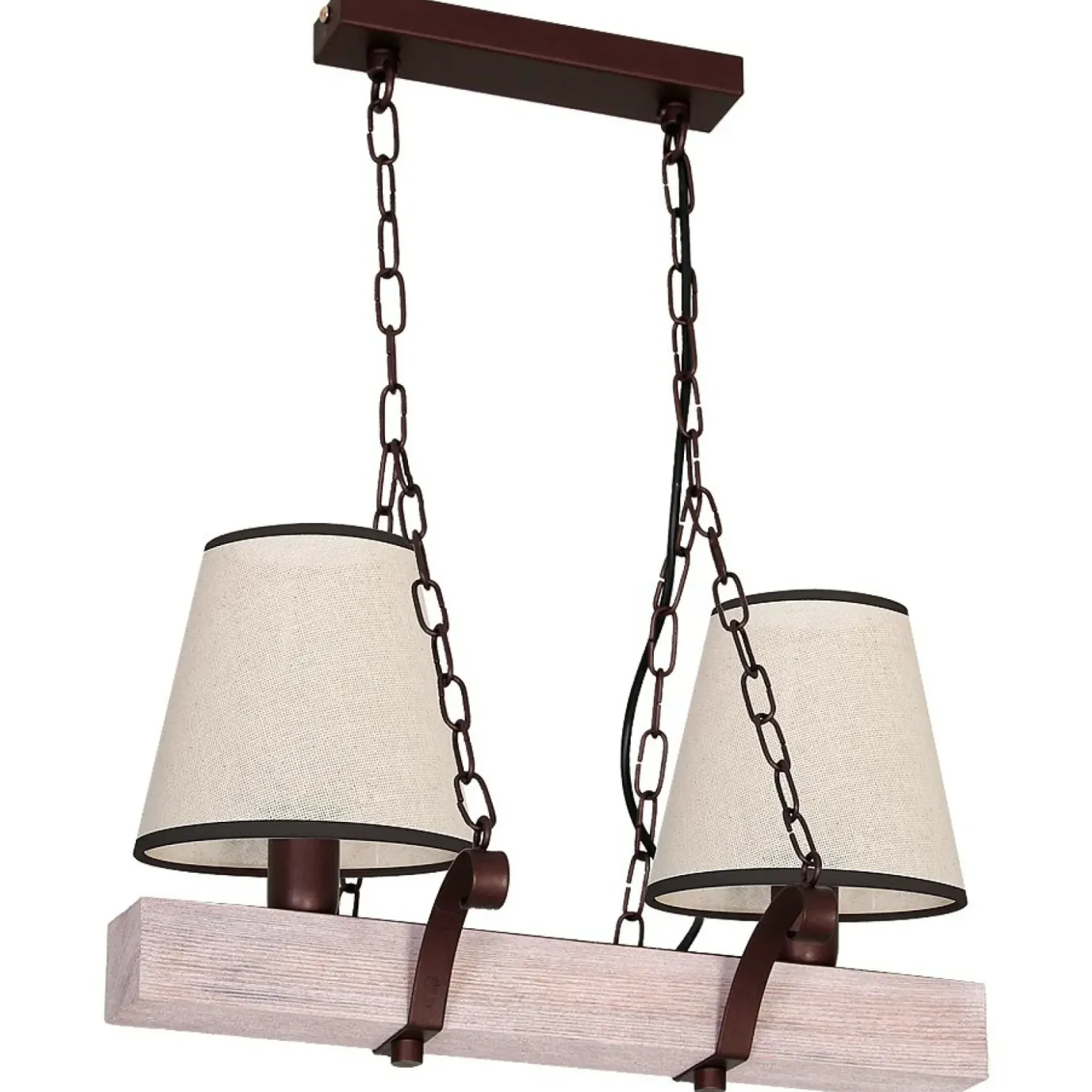 Lampa wisząca z drewnem E27 LX 42-8727 ADRIA | Kaja Oświetlenie*Sklep Kaja Hot