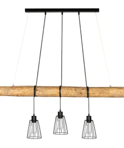 Store Sklep Kaja Lampa wisząca z drewnianą belką, nad stół 69204304 TRABO LONG | Kaja