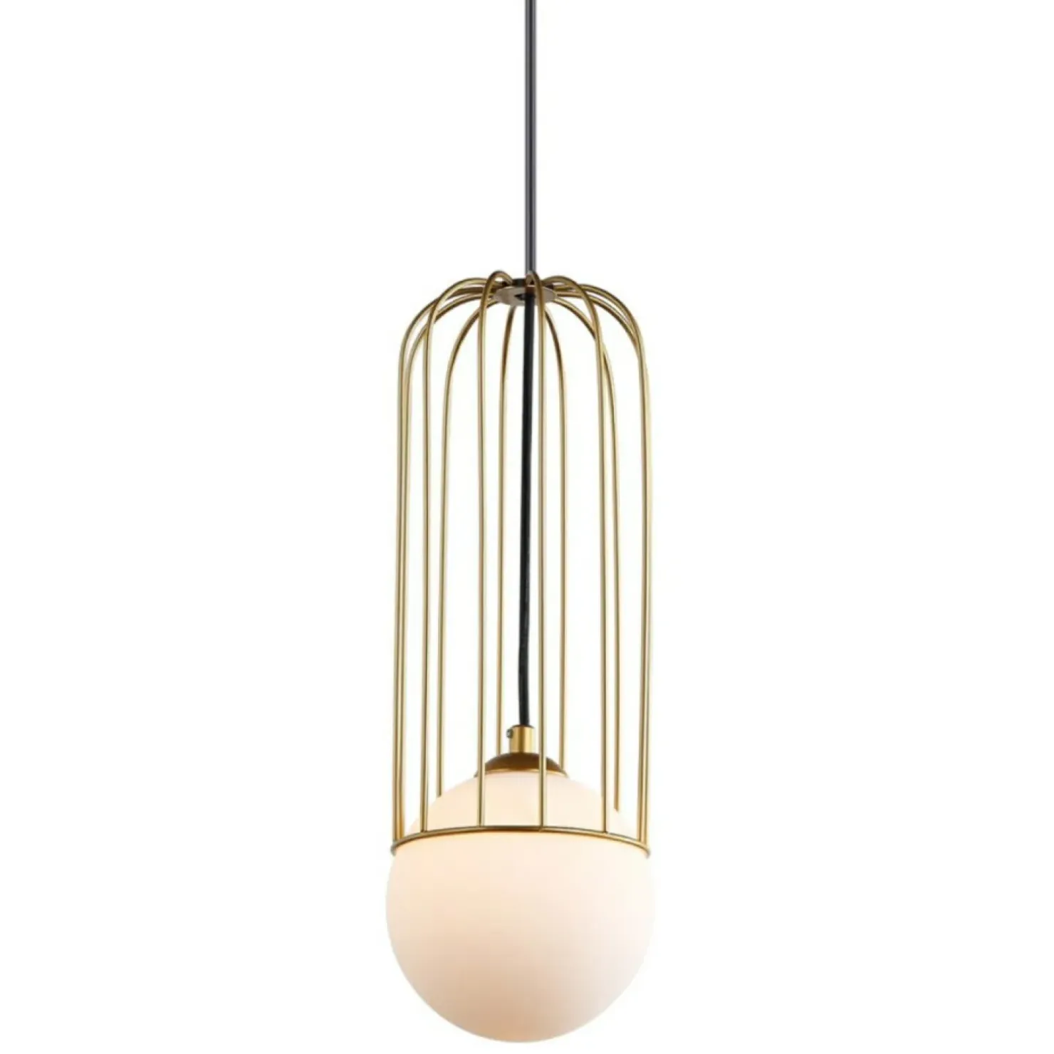 Best Sale Sklep Kaja Lampa wisząca z drucianym zdobieniem MDM-3938/1 GD SIMON | Kaja