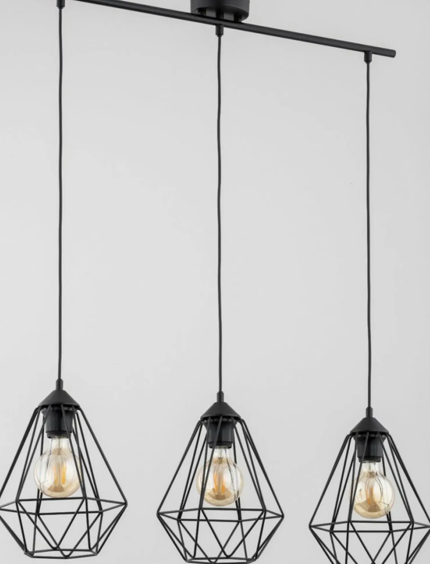 Clearance Sklep Kaja Lampa wisząca z drutu, w stylu industrialnym AL 62240 KOSMOS | Kaja