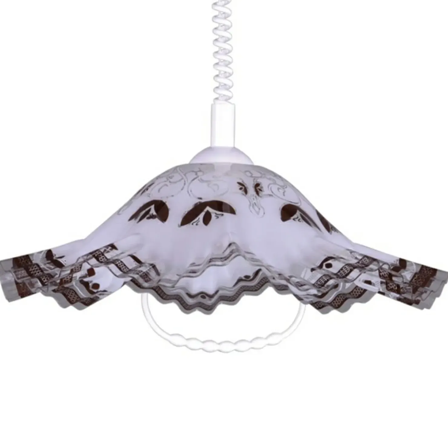 Lampa wisząca z falowanym kloszem K-3265 LAMBADA | Kaja Oświetlenie*Sklep Kaja Shop