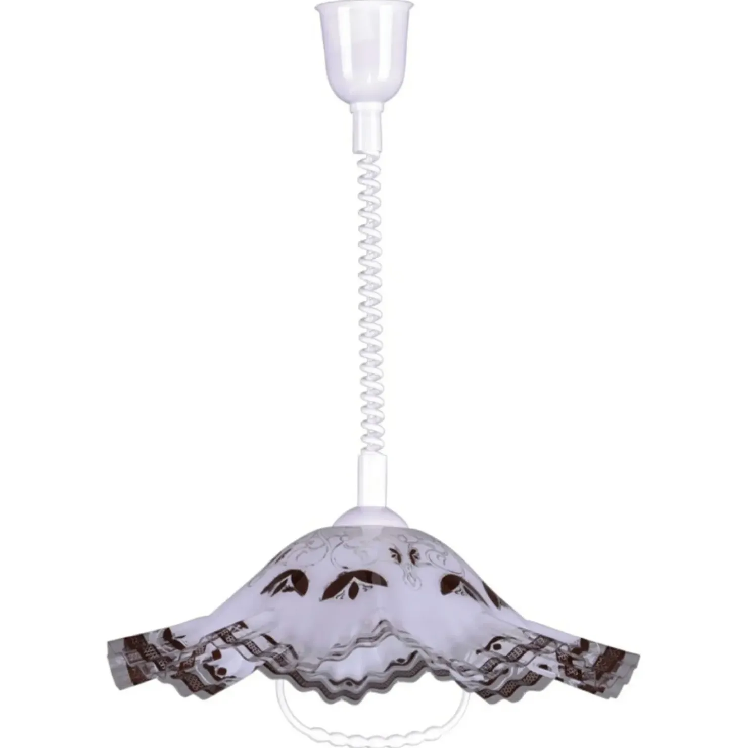 Lampa wisząca z falowanym kloszem K-3265 LAMBADA | Kaja Oświetlenie*Sklep Kaja Shop