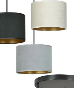 Lampa wisząca z kaskadą abażurów 1055/3PREM HILDE PREMIUM | Kaja*Sklep Kaja New