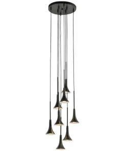 Fashion Sklep Kaja Lampa wisząca z kaskadą ledowych zwisów ANT 8533 KANZAKI | Kaja