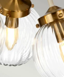 Clearance Sklep Kaja Lampa wisząca z kloszami, beżowa DL-COSMOS5 z serii COSMOS