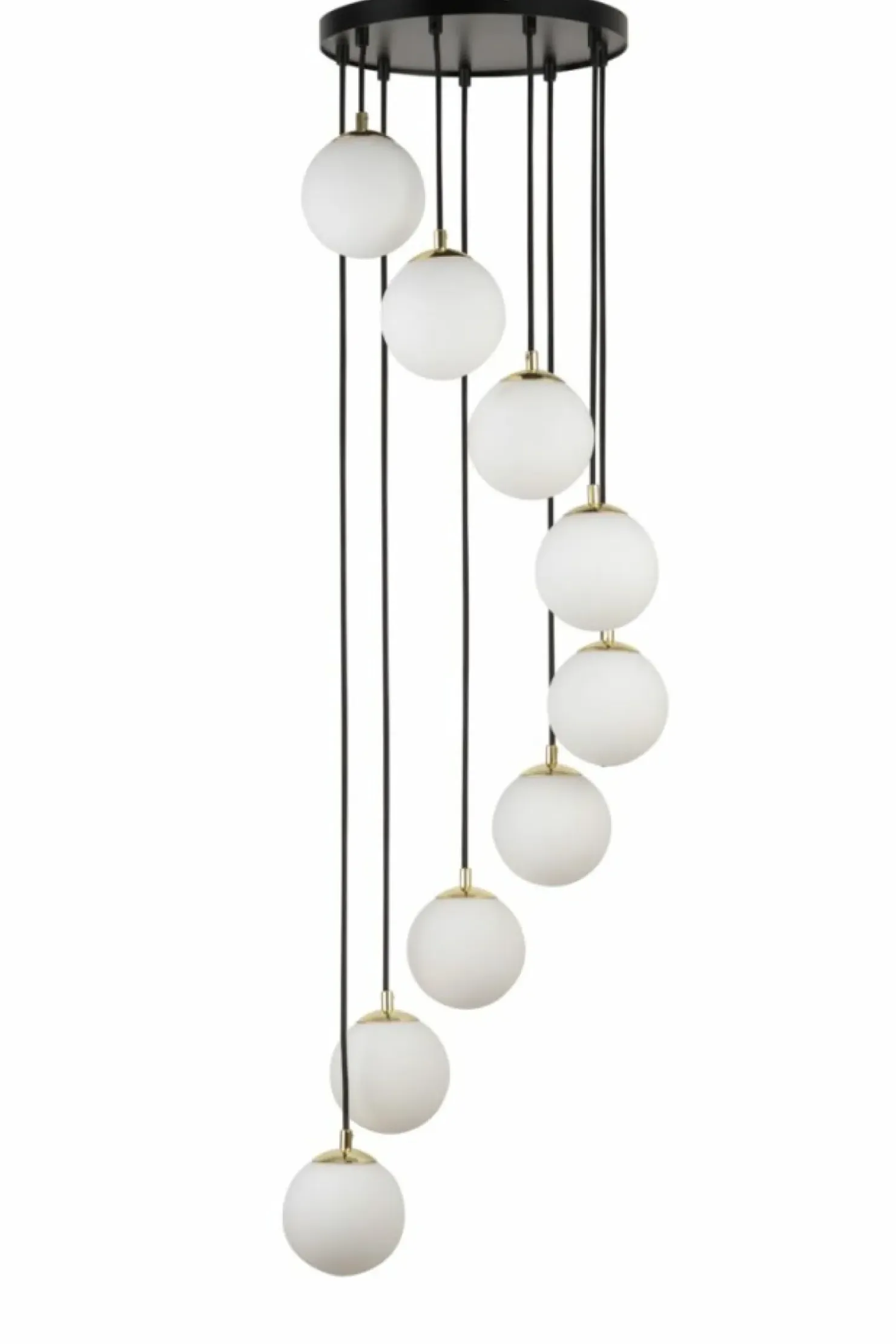 Shop Sklep Kaja Lampa wisząca z kloszami, do stylowego wnętrza SIG 33661 z serii PIANO