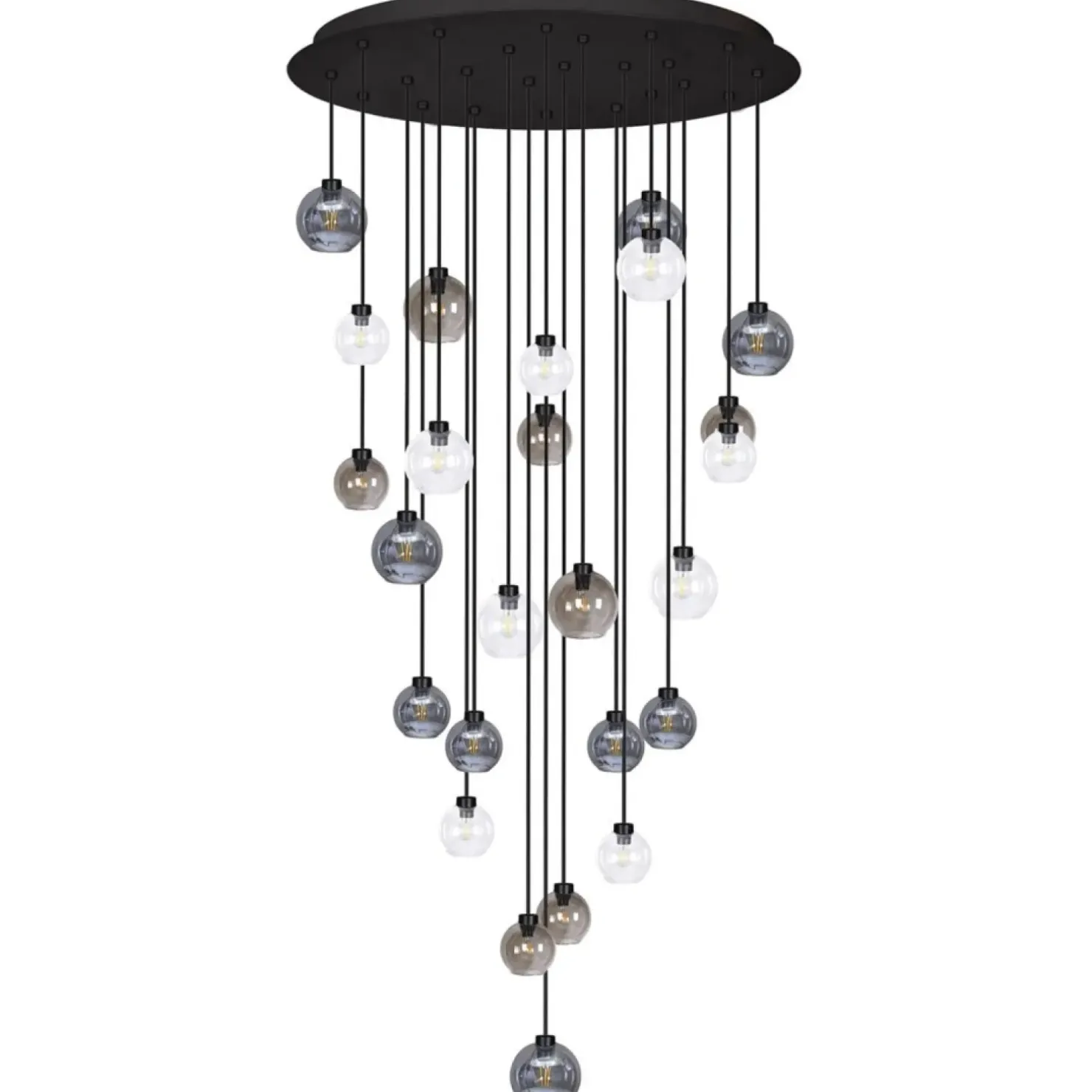 Store Sklep Kaja Lampa wisząca z kloszami, na antresolę KP-19 ROTUNDA | Kaja