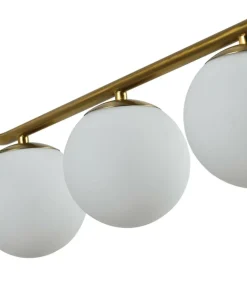 New Sklep Kaja Lampa wisząca z kloszami, nad wyspę LP-005/3L GD ALISA | Kaja