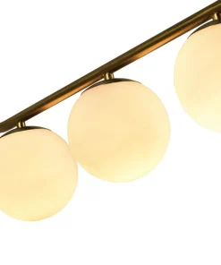 New Sklep Kaja Lampa wisząca z kloszami, nad wyspę LP-005/3L GD ALISA | Kaja