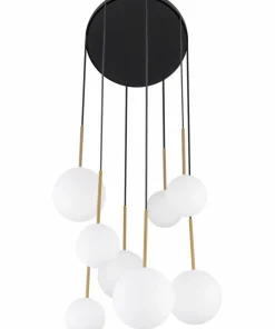 Store Sklep Kaja Lampa wisząca z kloszami w dwóch rozmiarach 10934 KARO | Kaja