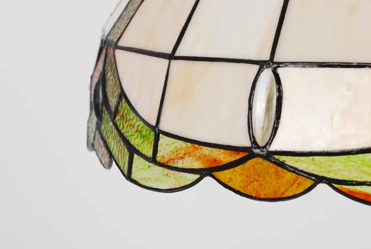Lampa wisząca z kloszem w stylu art deco K-P162166 PAPI | Kaja*Sklep Kaja Shop