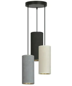 Clearance Sklep Kaja Lampa wisząca z kolorowymi abażurami 1068/3PREM BENTE PREMIUM | Kaja