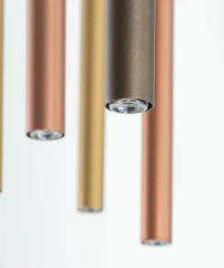 Store Sklep Kaja Lampa wisząca z kolorowymi tubami, nad wyspę 10705 LASER | Kaja
