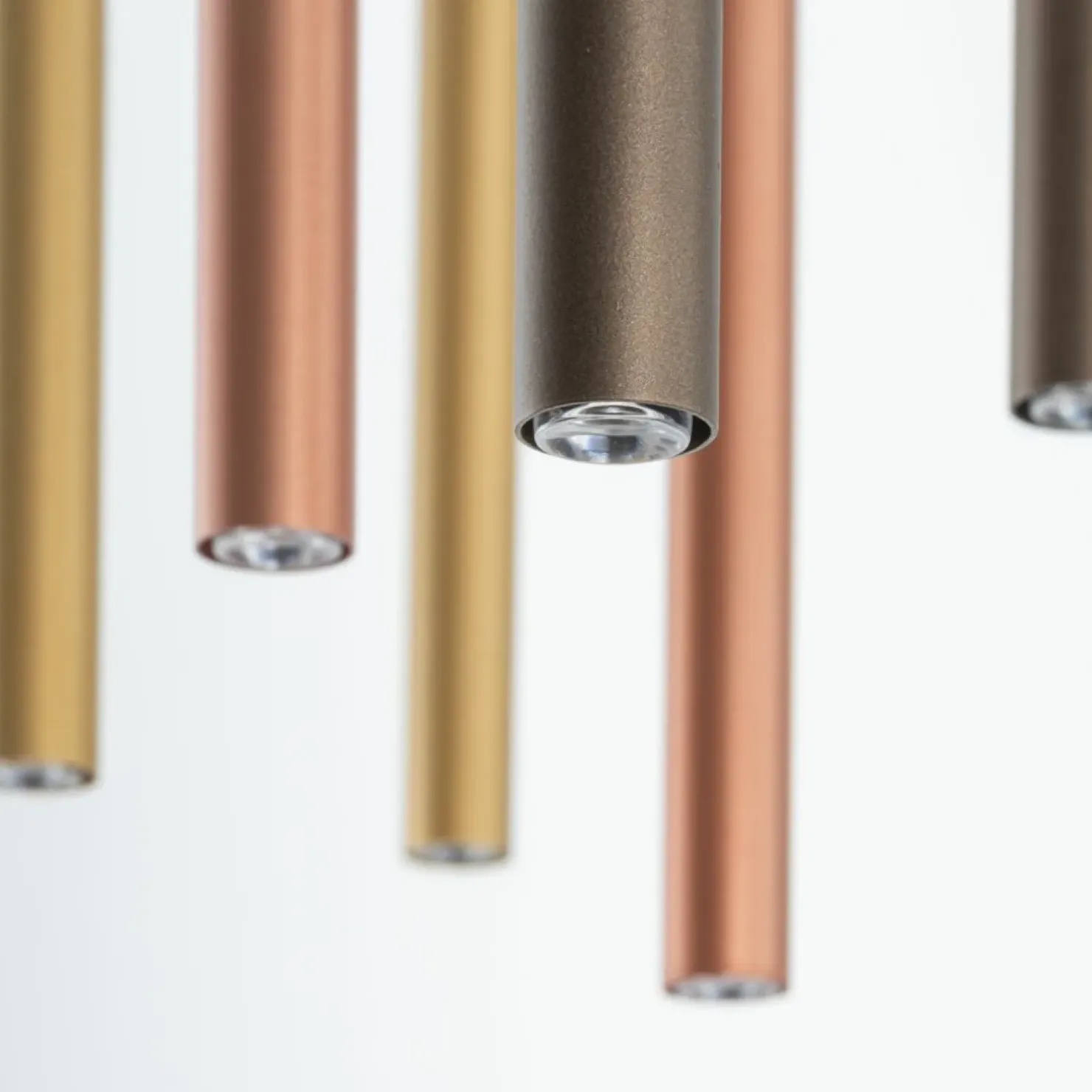 Store Sklep Kaja Lampa wisząca z kolorowymi tubami, nad wyspę 10705 LASER | Kaja
