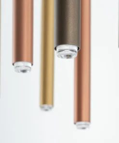 Store Sklep Kaja Lampa wisząca z kolorowymi tubami, nad wyspę 10705 LASER | Kaja