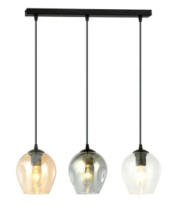Sale Sklep Kaja Lampa wisząca z kolorowymi kloszami, nad stół 678/3 ISTAR | Kaja
