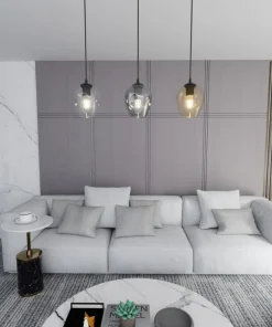 Sale Sklep Kaja Lampa wisząca z kolorowymi kloszami, nad stół 678/3 ISTAR | Kaja